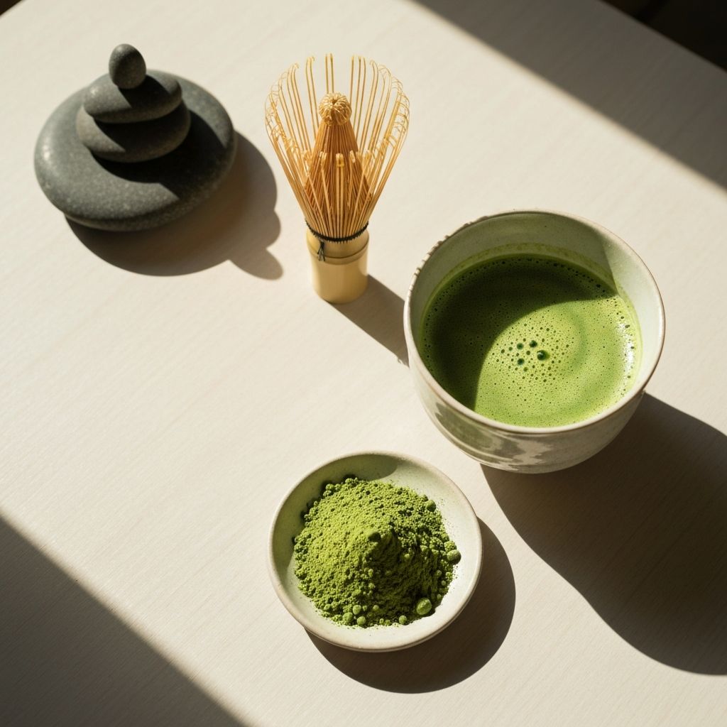 Matcha preparation and meditation